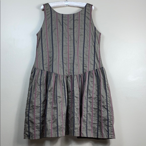 Olars Ulla clay colored unique dress size medium - Picture 4 of 7